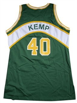 1993-94 Shawn Kemp Game Used Seattle SuperSonics Road Jersey (Sports Investors Authentication) 